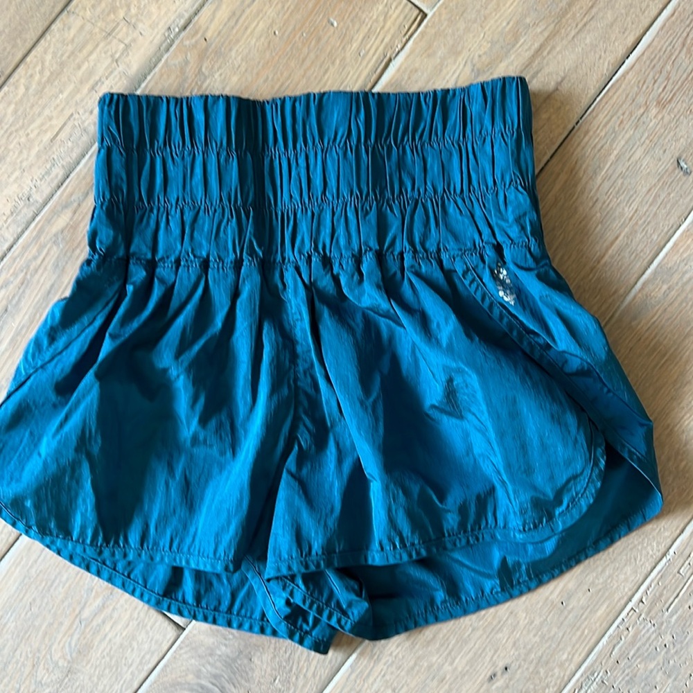 Free People “The Way Home” shorts.  Teal color.  XS